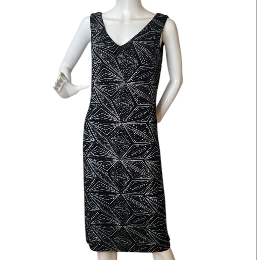 Cloth & People Mankind glitter Cocktail dress size L fully-lined bodycon  / NWT